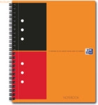 Oxford Notebook International Optik Paper 80 g/qm A5+ 6mm liniert 80