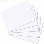 6 x Herlitz Karteikarten A6 blanko wei&szlig; VE=100 St&uuml;ck