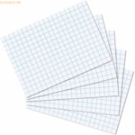 10 x Herlitz Karteikarten A8 kariert wei&szlig; VE=100 St&uuml;ck