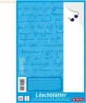 10 x Herlitz L&ouml;schbl&auml;tter A4 10 Blatt wei&szlig; 80g/qm