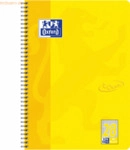 10 x Oxford Collegeblock Touch A4+ kariert 80 Blatt Optik-Paper sonnen
