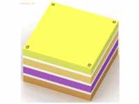30 x Oxford Haftnotizen Spot Notes 75x75mm 450 Blatt farbig sortiert