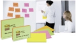 Post-it Notes Haftnotizen Meeting Notes 203x152mm sortiert VE= 4 St&uuml;ck