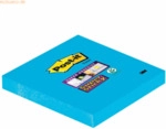 Post-it Haftnotiz Super Sticky Notes 76x76mm 90 Blatt ultrablau