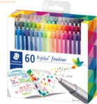 Staedtler Fineliner triplus ca. 0,3 mm farbig sortiert VE=60 St&uuml;ck