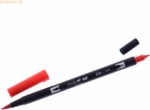 Tombow Dual-Fasermaler ABT mit Rundspitze/Pinselspitze chinise red