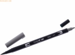 Tombow Dual-Fasermaler ABT mit Rundspitze/Pinselspitze cool grey 7