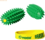 Togu Ergonomiehandtrainer Brasil 470636 11x5cm gr&uuml;n 2 St&uuml;ck