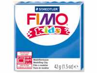 8 x Staedtler Modelliermasse Fimo Kids blau 42g
