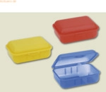 10 x Brunnen Brotdose 18x13x6,5cm PP farbig sortiert