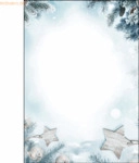 Sigel Designpapier Weihnachten A4 90g/qm 25 Blatt Snow Star