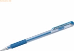 12 x Pentel Gelschreiber Hybrid 0,4mm metallic blau