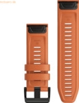 Garmin Garmin Ersatzarmband QuickFit 26mm Silikon Orange/Schiefergrau