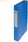 Exacompta Sammelbox A4 40mm Manila-Karton blau