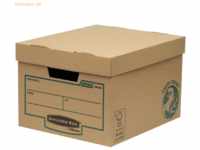 Bankers Box Archivbox Budgetbox Earth BxHxT 32,6x25,7x39,6cm braun