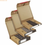 ColomPac Ordnerversandkarton 320x290x35-80mm braun