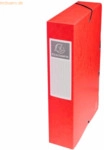 Exacompta Sammelbox A4 60mm Manila-Karton rot