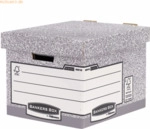 Bankers Box Aufbewahrungsbox Standard BxHxT 33,5x29m2x40m4cm grau