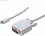 Assmann DIGITUS DisplayPort Adapterkabel, miniDP- DVI(24+1) ST/ST 2,0m