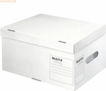 Leitz Archivbox Infinity A4 mit Deckel wei&szlig;
