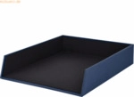 4 x S.O.H.O. Ablagekorb f&uuml;r A4 (stapelbar) Navy