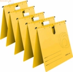 Herlitz H&auml;ngehefter 230g/qm gelb VE=5 St&uuml;ck
