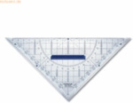 Staedtler Geometrie-Dreieck 22cm mit Griff transparent