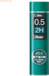 12 x Pentel Feinminen Hi-Polymer AIN Stein 0,5 2H VE=40 St&uuml;ck