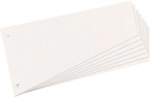 Herlitz Trennstreifen Trapez 120x230mm VE=100 St&uuml;ck wei&szlig;