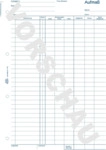 Avery Zweckform Formularbuch Aufma&szlig;buch A4 100 Blatt