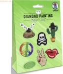 5 x Ludwig B&auml;hr Diamond Painting Sticker 'Funny'