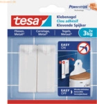 Tesa Klebenagel f&uuml;r Fliesen und Metall (3kg) VE=2 St&uuml;ck wei&szlig;