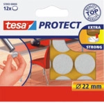 20 x Tesa Filzgleiter Protect Durchmesser 22mm rund wei&szlig;