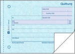Avery Zweckform Formularbuch Quittung mit Mwst. A6 quer 2x50 Blatt