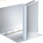 Esselte Pr&auml;sentationsringbuch A4 4 Ringe 20mm wei&szlig;