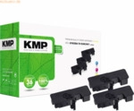 KMP Toner K-T83CMYX 2911,3030 wie Kyocera TK5230 c/m/y 3 St&uuml;ck
