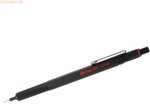 Rotring Feinminenbleistift 600 0,5mm HB schwarz