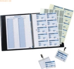 Durable Beschriftungsschilder Nachf&uuml;llsatz f&uuml;r Visitors Book 100 60x90