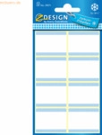 10 x Z-Design Tiefk&uuml;hletikett 36x28mm 40 Etiketten wei&szlig;