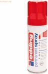 Edding Acryl-Farblack Permanentspray verkehrsrot gl&auml;nzend RAL3020