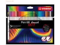 6 x Stabilo Filzstift Pen 68 brush Arty VE=30 Stifte