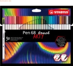 6 x Stabilo Filzstift Pen 68 brush Arty VE=30 Stifte