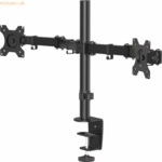 Hama Monitorarm FULLMOTION 00118491 2fach 13-32Zoll schwarz