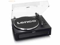 Lenco Lenco LS-430BK Plattenspieler mit 4 Lautsprechern, BT
