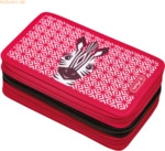 Herlitz Sch&uuml;leretui TriCase 31-teilig Cute Animals Zebra Polyester BxH