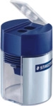 Staedtler Dosenspitzer doppelt blau/silber