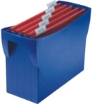 Han H&auml;ngemappenbox Swing f&uuml;r ca. 20 Mappen blau leer