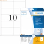 HERMA Einsteck-Namensschilder A4 90x54mm 250 St&uuml;ck (25 Blatt)