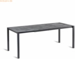 Best Ausziehtisch Palazzo 26591250 anthrazit 120/160-200x80cm