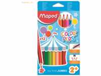 12 x Maped Buntstift Color'Peps Maxi VE=12 Stück
